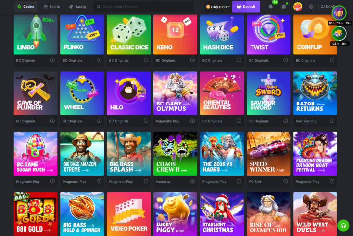 Discover the Future of Gaming with Bet BC.Game Hub
